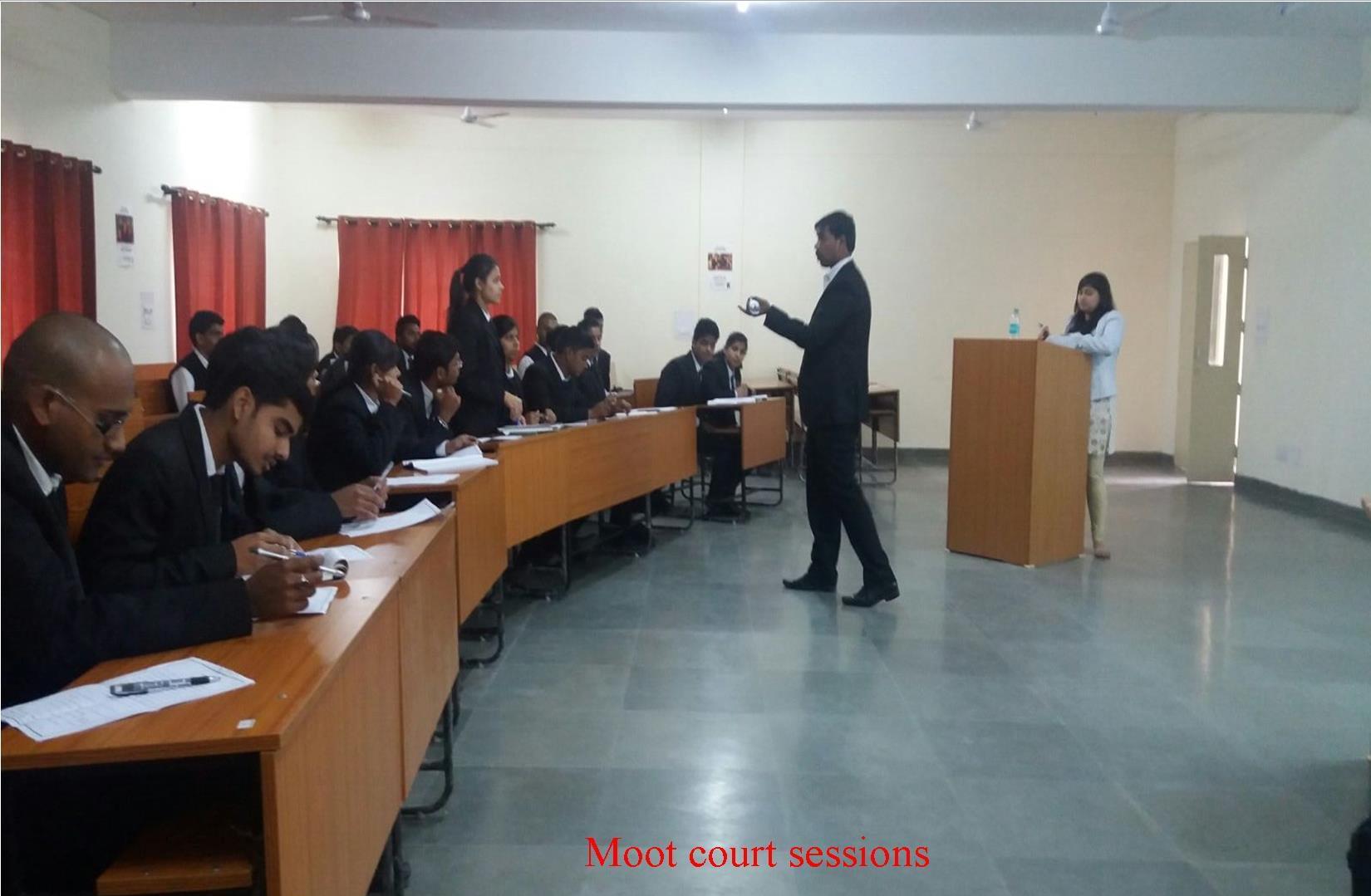 Jagran School of Law Dehradun Moot Court Session photo 3